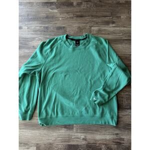Nike Golf Crewneck Sweatshirt Green Pullover Long Sleeve Casual Top